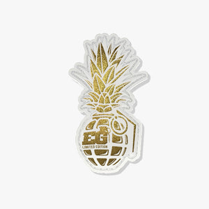 White & Gold Pineapple Patch (Limited Edition)